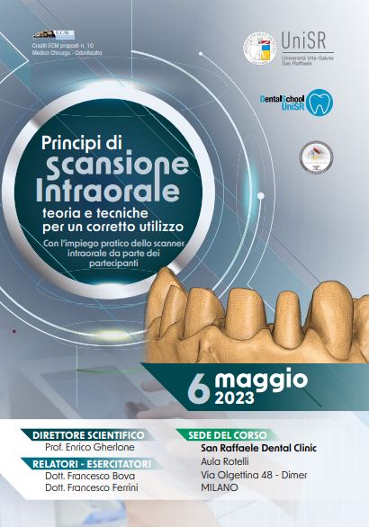 Principi di scansione intraorale: teoria e tecniche per un corretto utilizzo – MILANO